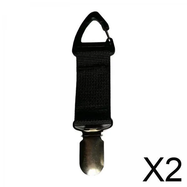 Hands Free Hat Clip Secure Durable Webbing Sun Cap Holder Practical Travel Accessory for Handbags Luggage