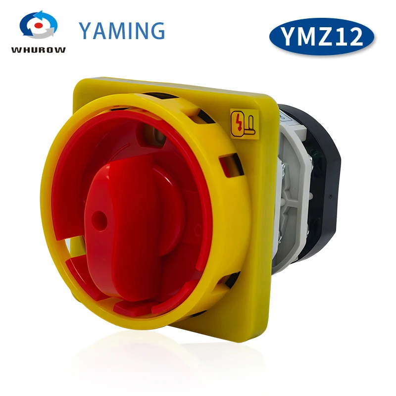 

Changeover Cam Switch YMZ12-GS With Padlock Plate On-off 2 Position 2 Poles 20A/25A/32A 690V Interruptor Rotary Selector