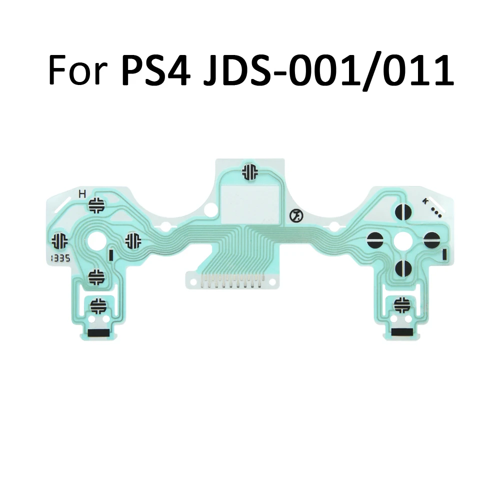 Проводящая пленка контроллера JDS 050 040 030 010, кабель с ручкой, кнопка, пленка для клавиатуры для Sony Playstation 4 PS4 Pro Slim Dualshock