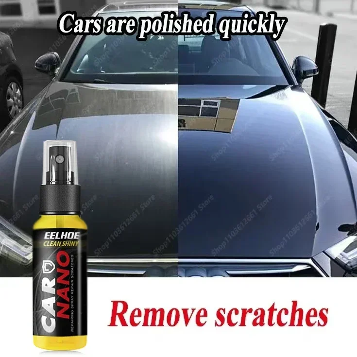 

Car Polishing Spray Ceramic Coating Nano Crystal Coat Liquid Hydrophobic Agent Auto Wax Polishing Care