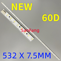 A1267 led light bar Backlight Strip LM240WU6 SDA1 P1803001D E4CS02117 60LEDs 24inche