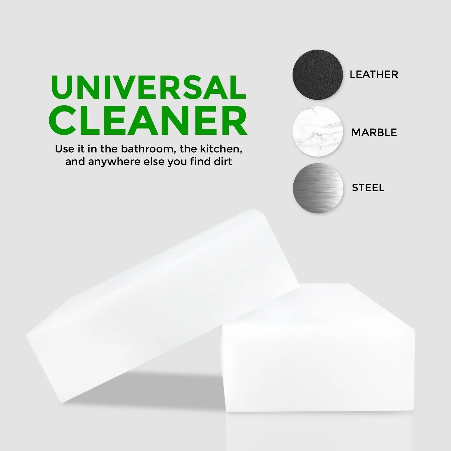 

100 шт. губок-ластиков из меламиновой пены толщиной 3/4 дюйма для кухни и ванной