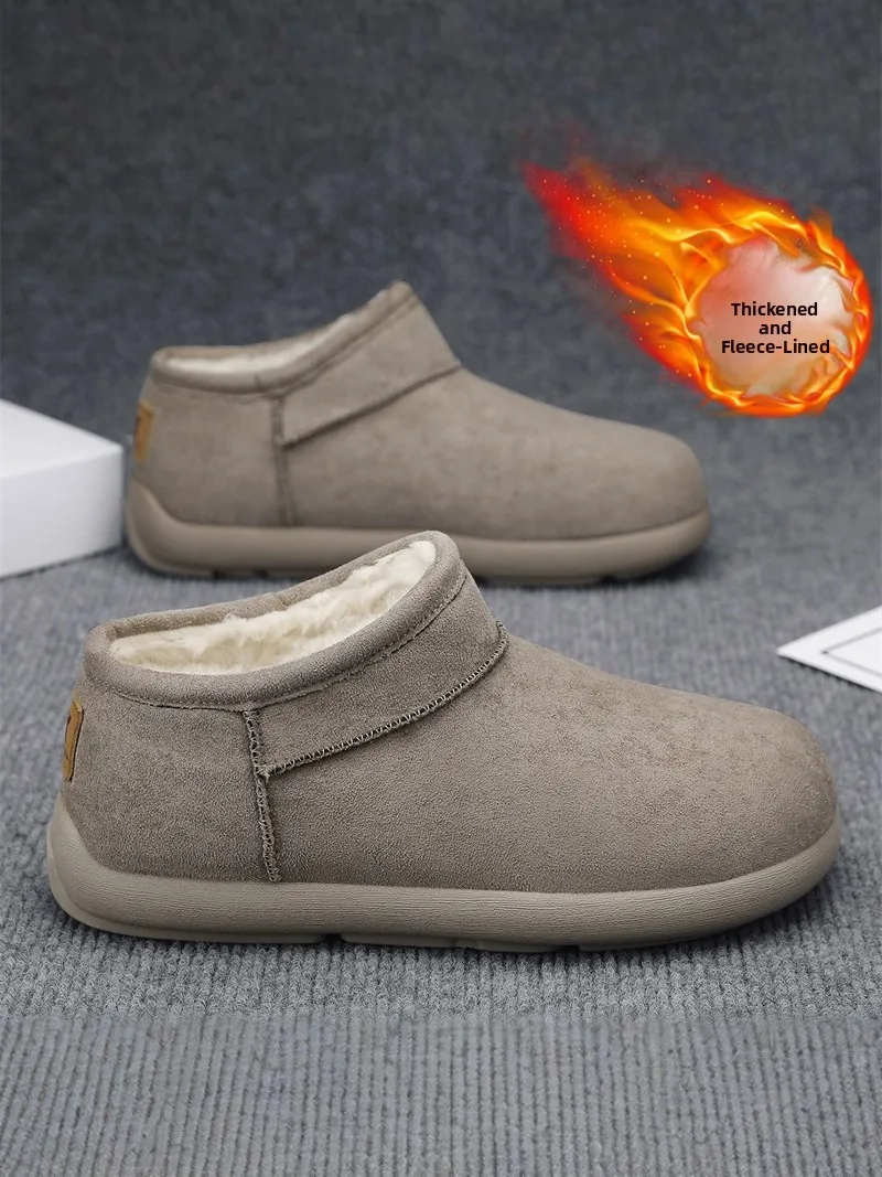 bottes-d'hiver-pour-hommes-du-nord-est-style-«-bread-»-doublees-polaire-a-enfiler-resistantes-au-froid-en-cuir-et-fourrure-integrees-pour-l'exterieur