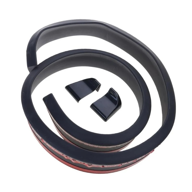 A2BC Wind Noise Reduction Car Trim Carbon Fiber Spoiler Guards Weatherproof Design