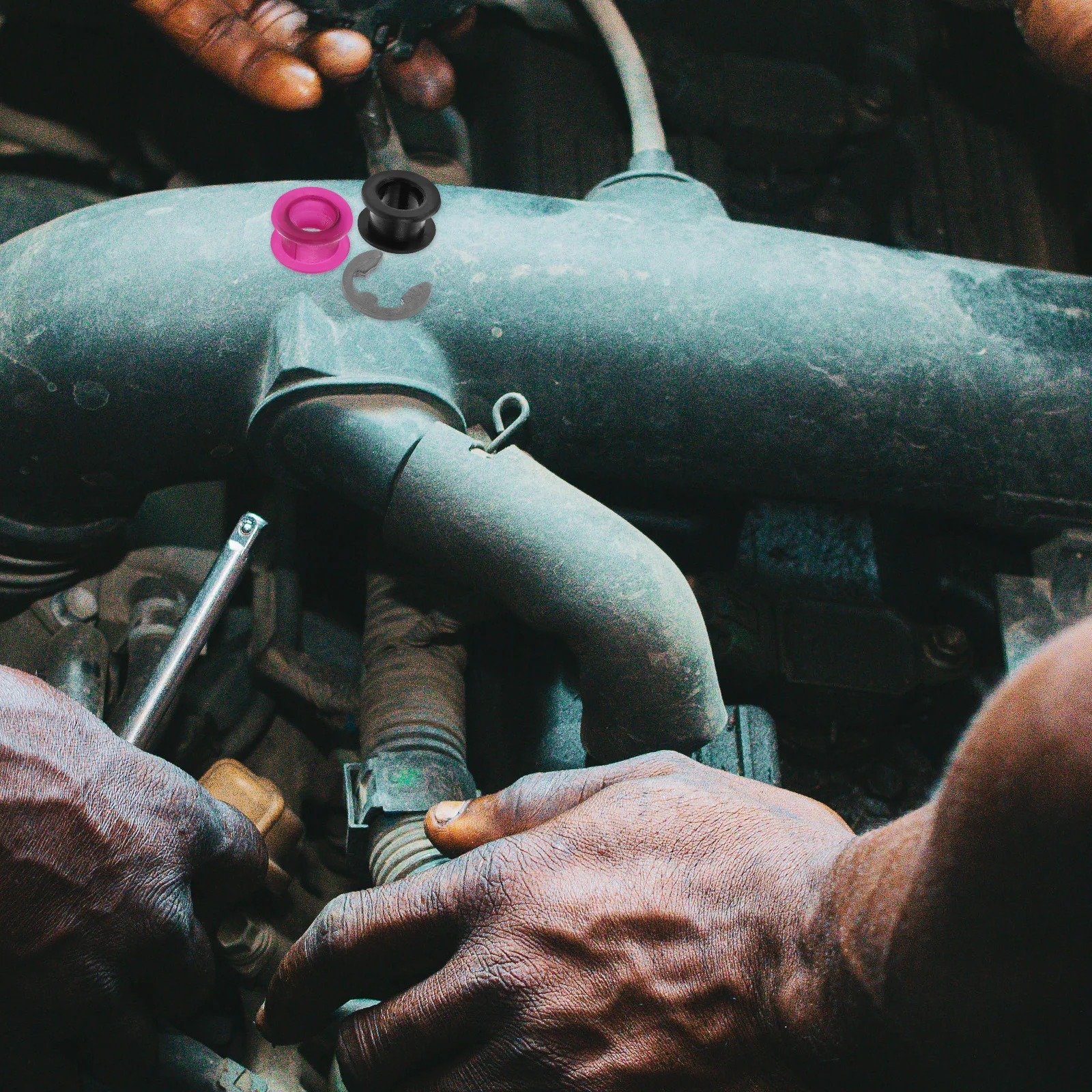 

2pcs Shift Linkage Bushings For Car Durable Gear Shift Linkage Bushings Replacement Smooth Shifting Performance Shifter Cable