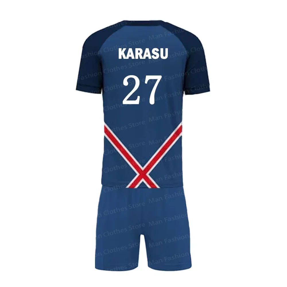 Blue Lock P.X.G Men's and Women's Football T-shirts and Shorts, Football Uniforms, Japanese Anime, Rin Shidou, Role-playing