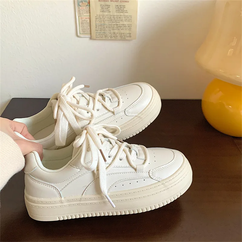 

Versatile thick-soled women's ins trend 2025 spring new niche height-enhancing sports casual sneakers