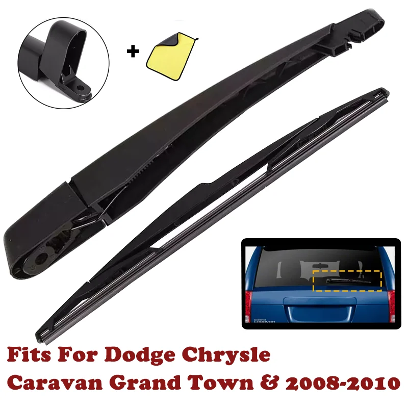 

Rear Windshield Wiper Arm With Blade For Dodge Chrysler Caravan Grand Town & 2008-2010 Country Rear Wiper Arm & Blade
