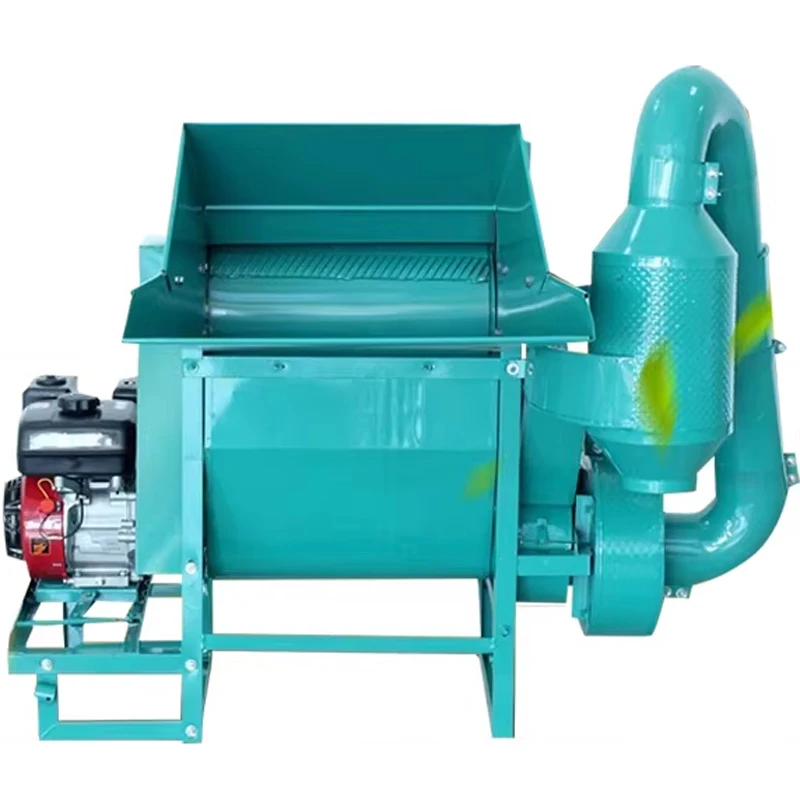 Multi-functional rice thresher; grain threshing and processing; wheat and sesame threshing capacity ≥550KG/H(Customized)