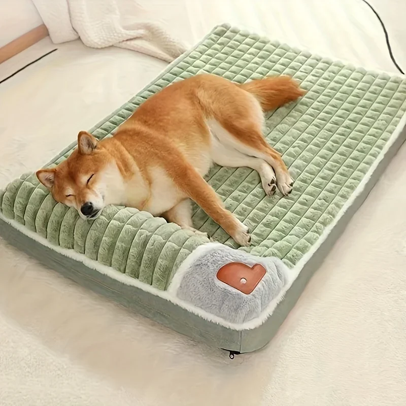 

Customizable 1pc Dog Mat, Four Seasons Universal Kennel, Sleeping Nest with Winter Removable and Washable Floor , Sleepin