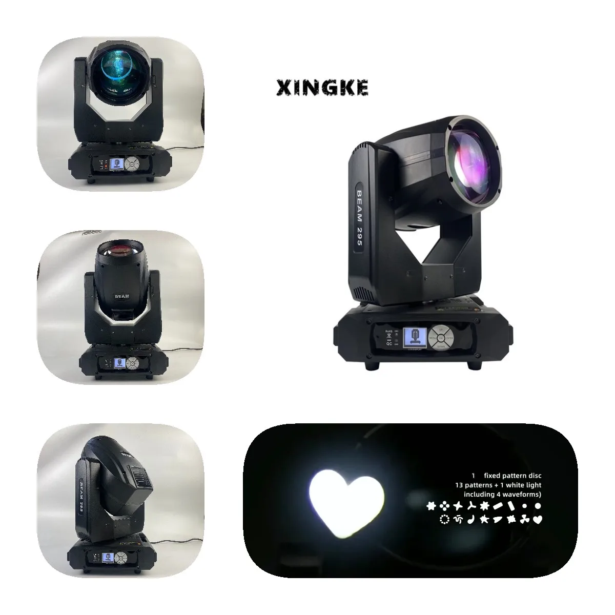 1Pcs/Lot Move Beam Stage Light Sharpy 295W Beam Moving Head Light for Stage Wedding