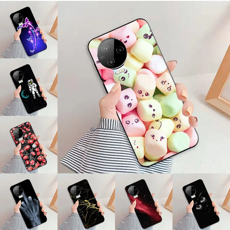 Phone Case For Infinix Note 12 2023 Cases X676C Soft Silicone Cover For Infinix Note 12 Fashion Case Note12 2023 Coques