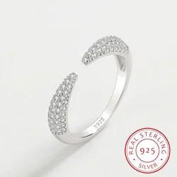 2022 NEW Creative Arrow Full Of Diamonds Couple Ring For WomenCutout Opening Adjustable Finger Valentine's Day Gift Jewelry