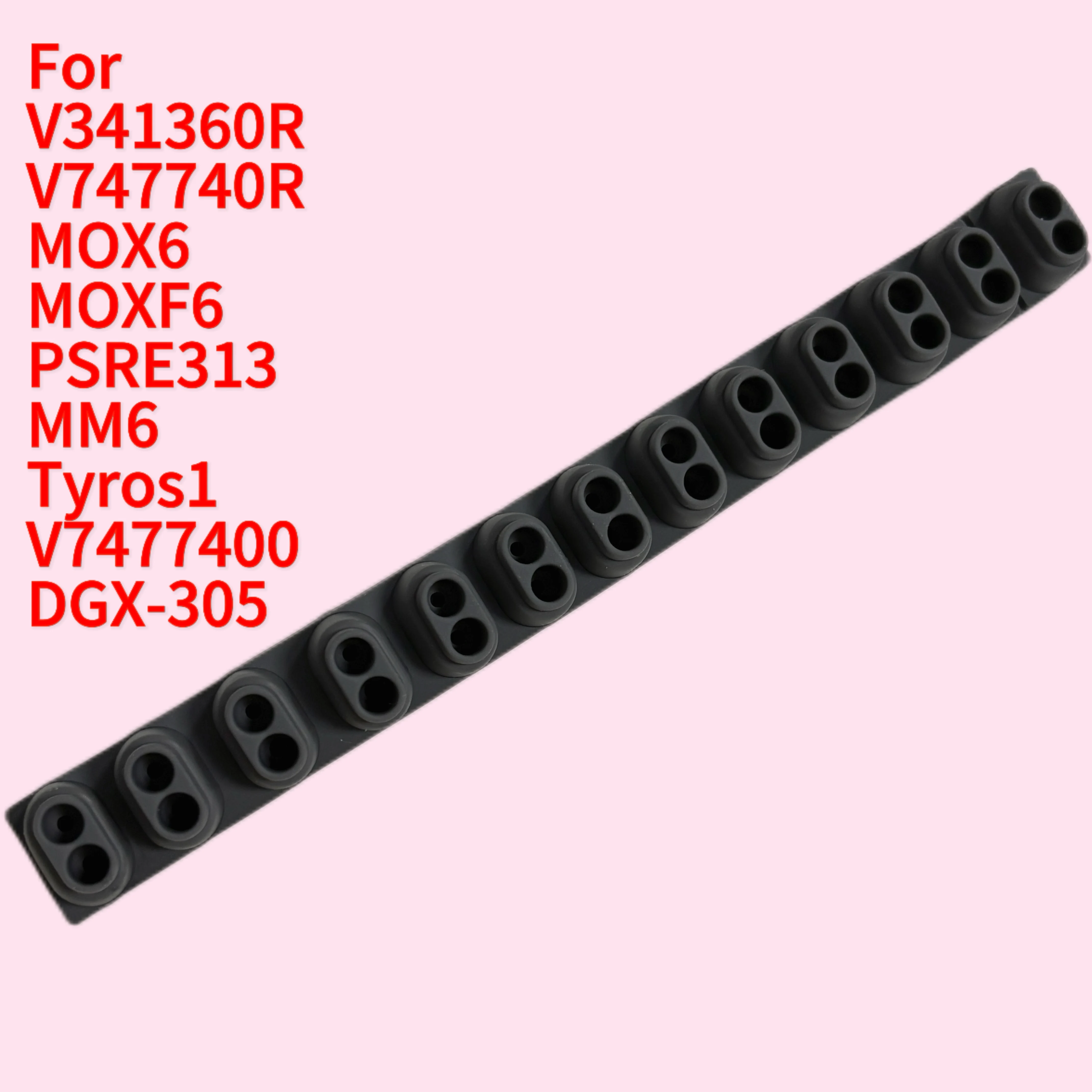 

Контактная резина для Yamaha MM6 V341360R V747740R MOX6 MOXF6 PSRE313 Tyros1 V7477400 DGX-305, проводящая резина