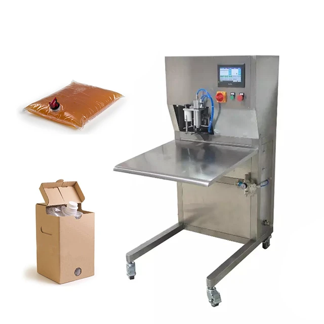 KEFAI Automatic Efficient Bags In Box With Valve Concentrated Juice Milk Wine Dispenser 5l 10l Liquid Filling Machine