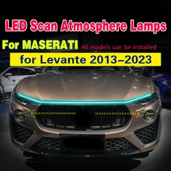 LED DRL 12v dla Maserati Levante 2013-2023 światła do jazdy dziennej automatyczne reflektory skanujące automatyczne dekoracyjne lampy atmosferyczne