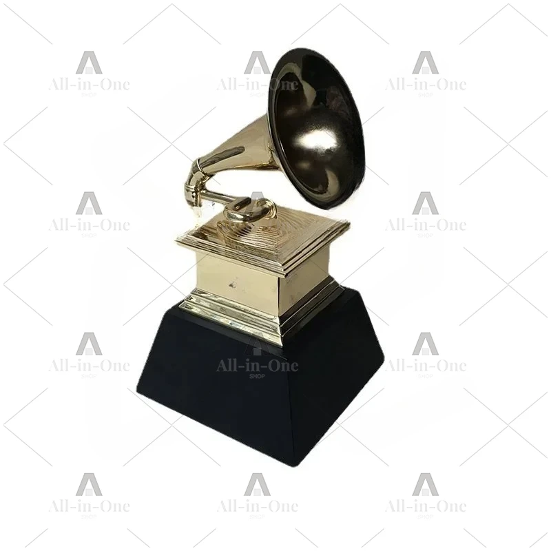 8.86 inc  Trumpet Trophy High-End Music Festival Alloy Trophy