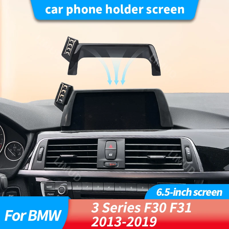 

Car phone holder screen For BMW 3 Series F30 F31 2013-2018 2019 6.5 -inch screen Swivel Dashboard Cradle, Anti-Shake/Slip Design