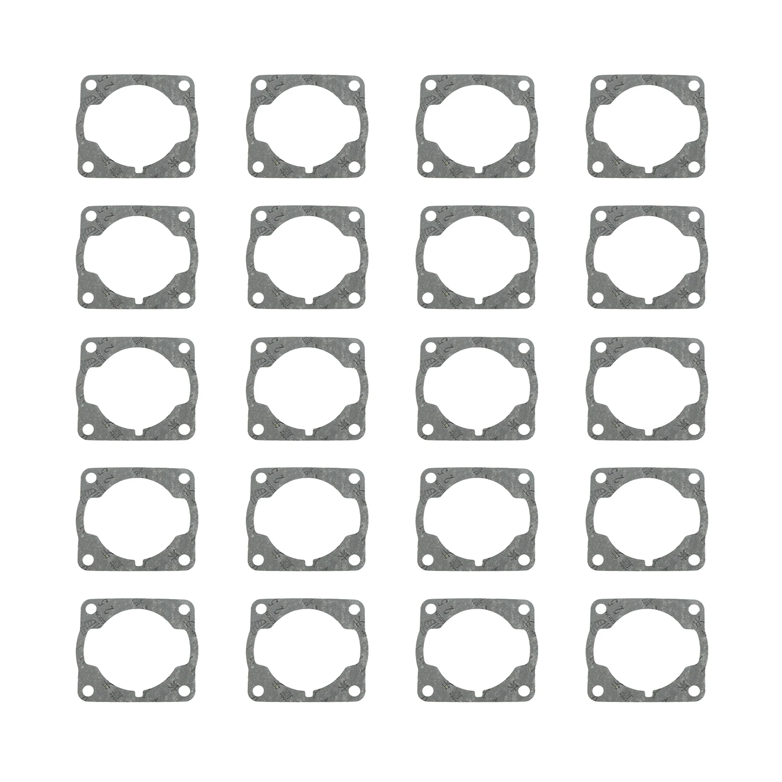 20Pcs 40-5 Brush Cutter 430 Grass Trimmer Cylinder Gasket 72*63mm Chainsaw Replacement Parts Garden Power Tools