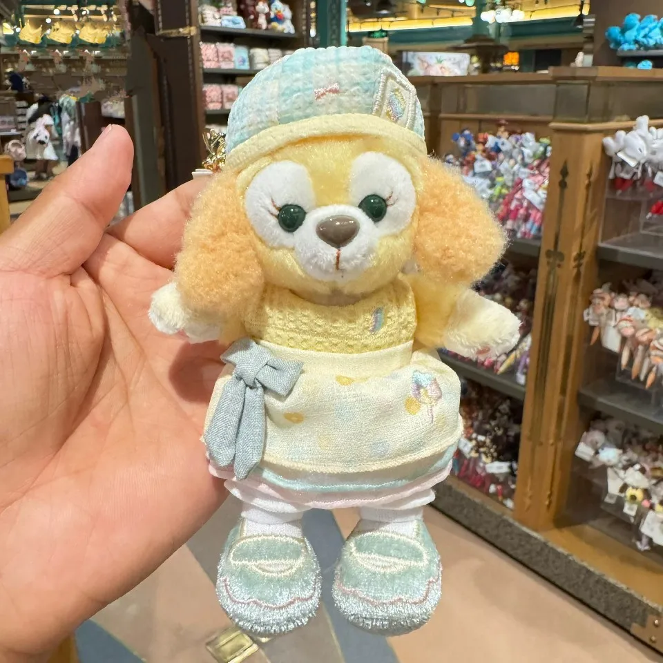 

Плюшевый брелок Disney Duffy and Friends CookieAnn: милая мягкая игрушка-подвеска для сумки, кавайный мультяшный шарм, подарок для фанатов