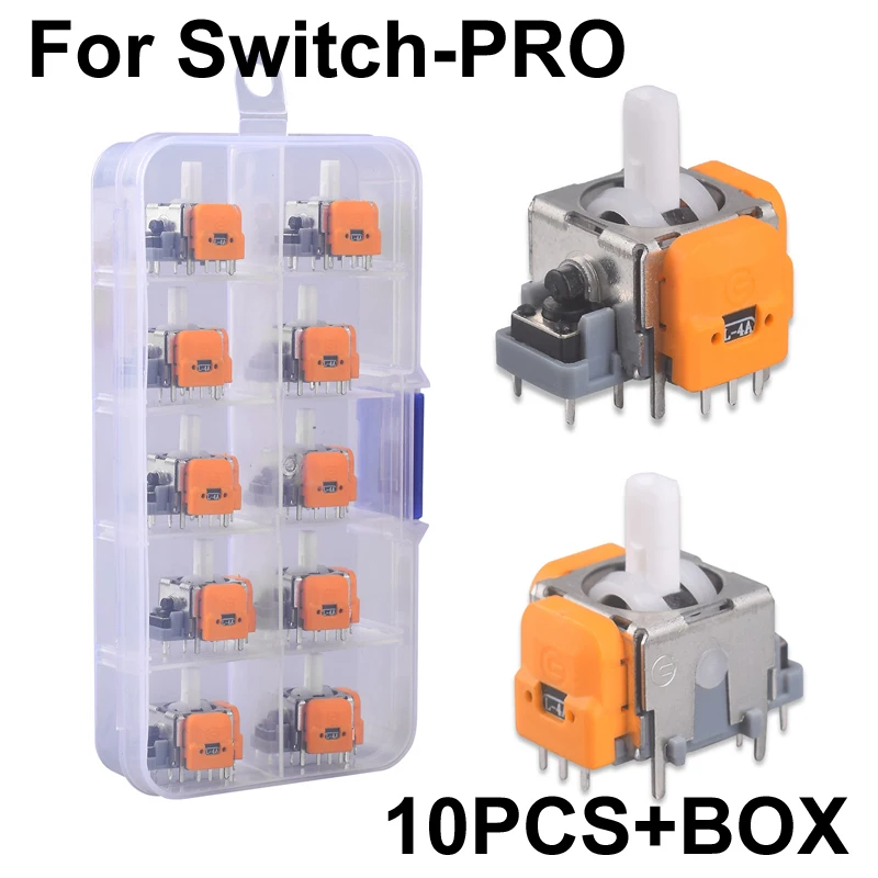 1/10PCS Vervanging TMR Effect 3D Analoge Sensor Hall Effect Joystick Sensor Module voor Playstation 5 Game Controller duim Stic