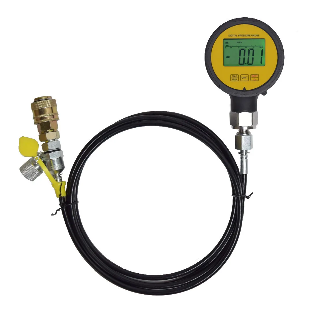 Kit de Teste Hidráulico para Série Cat Impermeável Ip65 Precisão Acessórios de Acoplamento Caixa Caterpillar John Deere Excavator pd 600 Bar