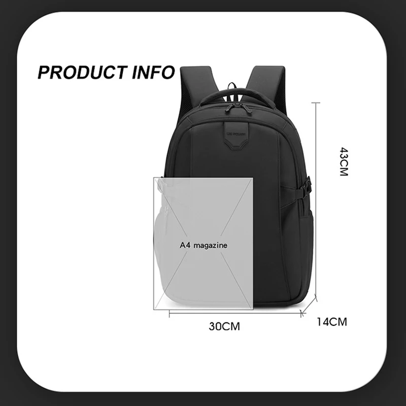 Fashion Laptop Backpack Waterproof Nylon Case Notebook Travel Cases Back To School Computer Cover Back Pack For Macbook Pro 14.2