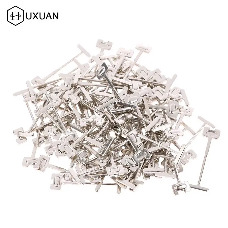 100pc Ceramic Tile Leveling Part Replacement Steel Needles For Flooring Wall Tile Leveling System Leveler Replaceable Pin Tiling