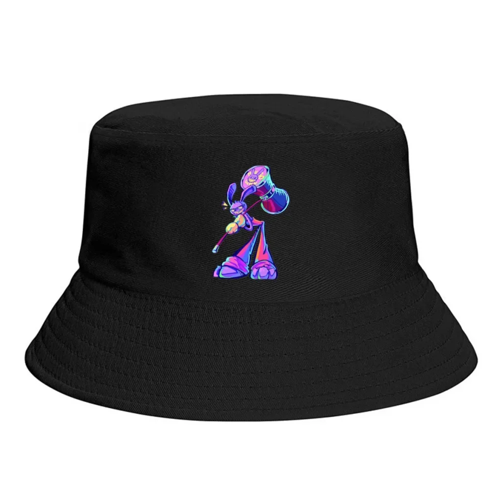 The Amazing Digital Circus Spring Summer Bucket Hat Fisherman Hat Outdoor Travel Hat Fashion Sun Hats for Men Women Bob