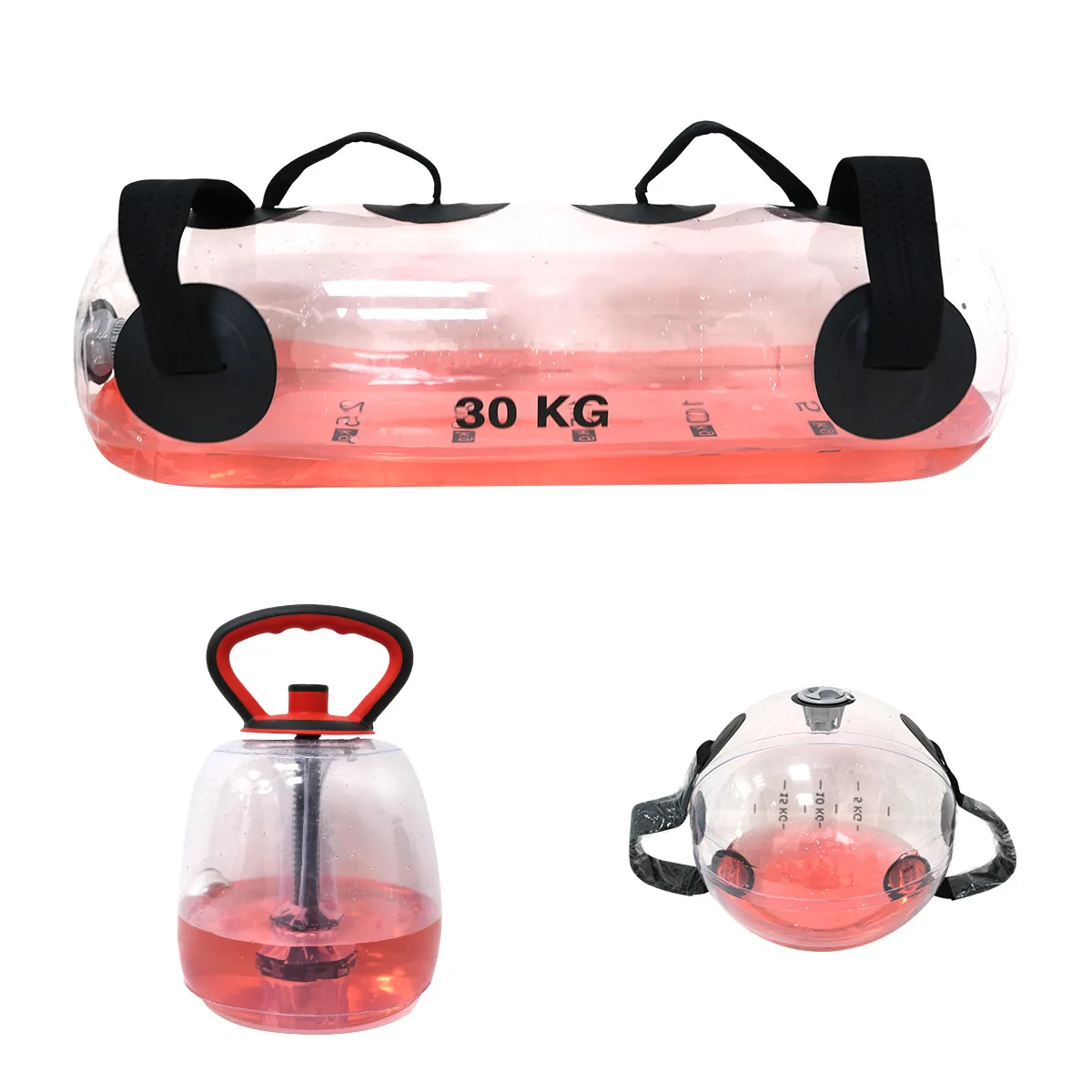 2025 inundaciones de agua ajustables Kettlebell entrenamiento de fuerza Fitness Kettlebell levantamiento de pesas Kettlebell 15kg 30kg equipo de gimnasio