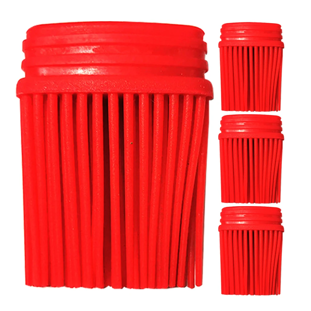 

4Pcs Silicone Basting Brush Replacement Heads Durable for Bbq Grilling Baking Oil Sauce Application Basting Brush