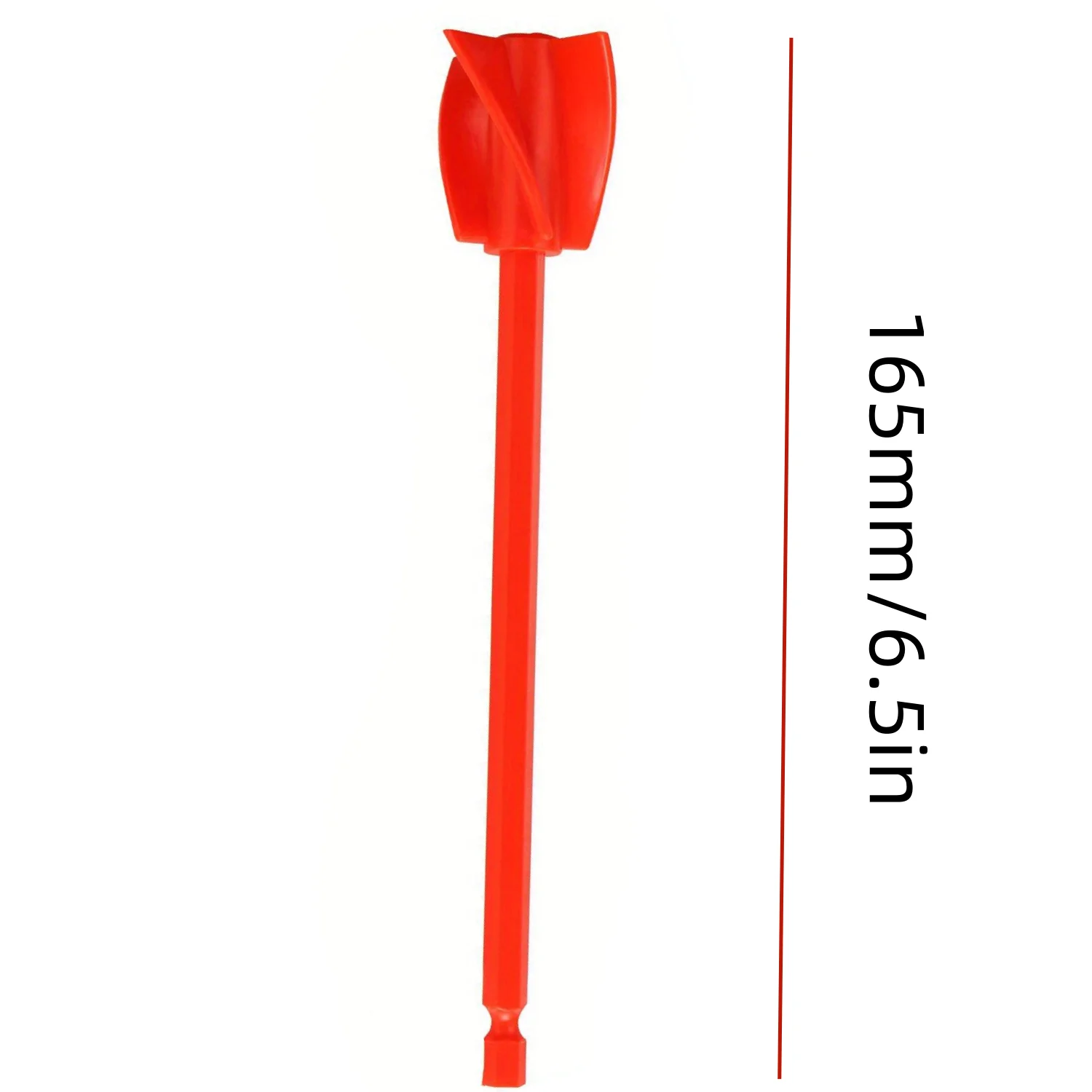 Epoxy Mixer Paint Drill Attachment Paddle Consistency Liquids Resin Head Stirrer Mixer Paint Resin Attachment With Red