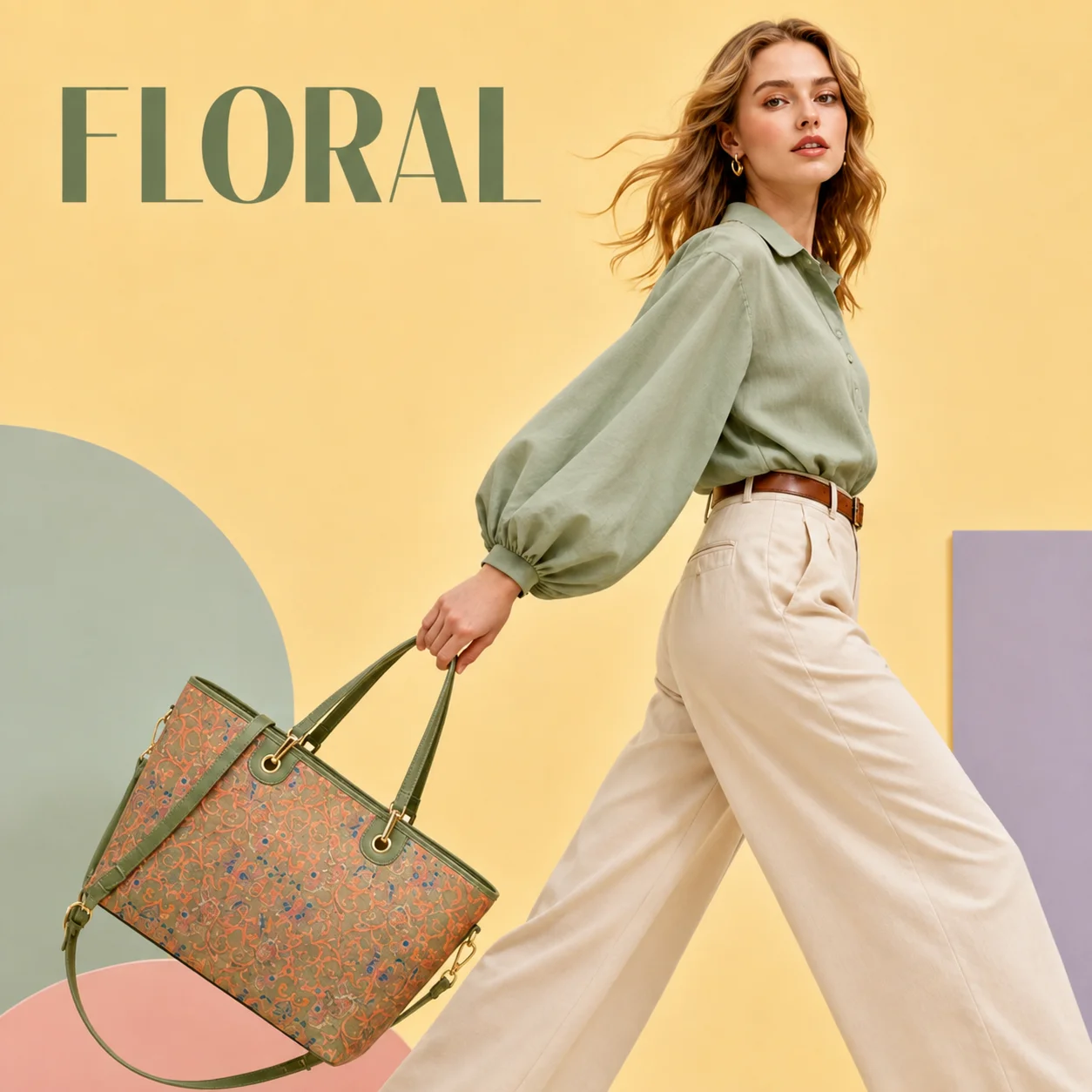 Luxury Bags Affordable - กระเป๋าถือผ้าไหมแท้และหนังแท้ทำมือ FLORAL สำหรับผู้หญิง, กระเป๋าสะพายไหล่ลายผ้าไหม, หรูหราในราคาที่เข้าถึงได้