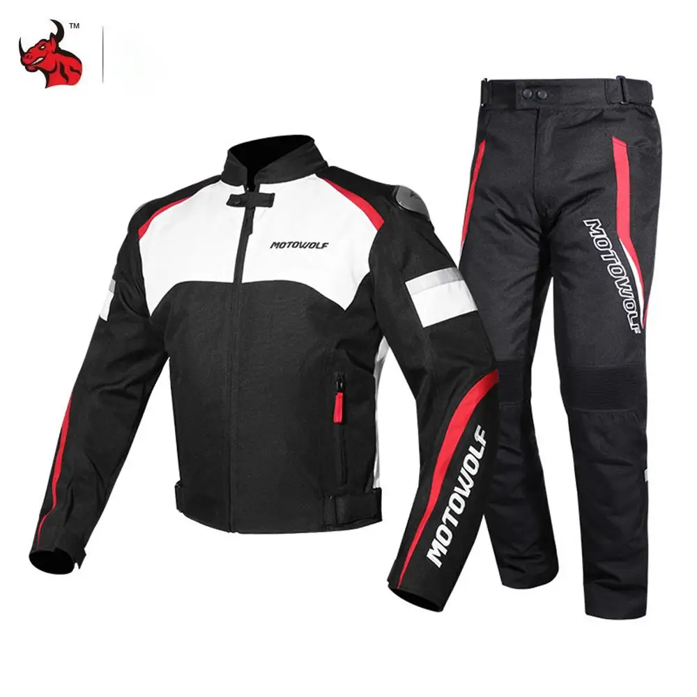 Windproof Motorcycle Jacket Wear-resistant And Anti Fall Motocross Jacket Winter Warm Men's Moto Riding Clothes