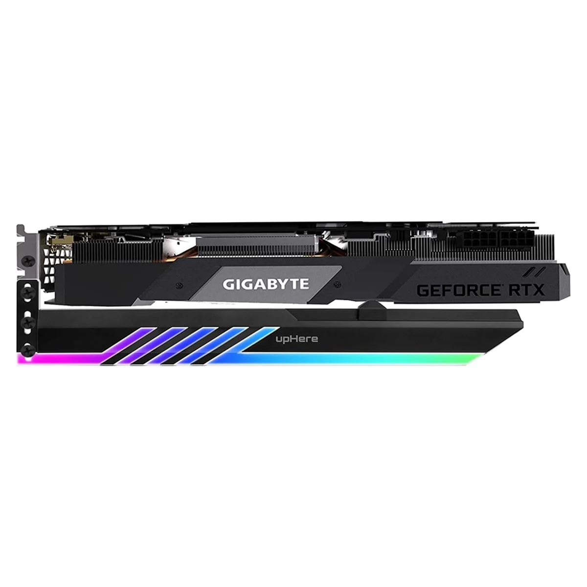 AA25  Addressable RGB Graphics Card GPU Brace Support Holder,Support Video Card Sag Holder RGB Graphics Card Bracket