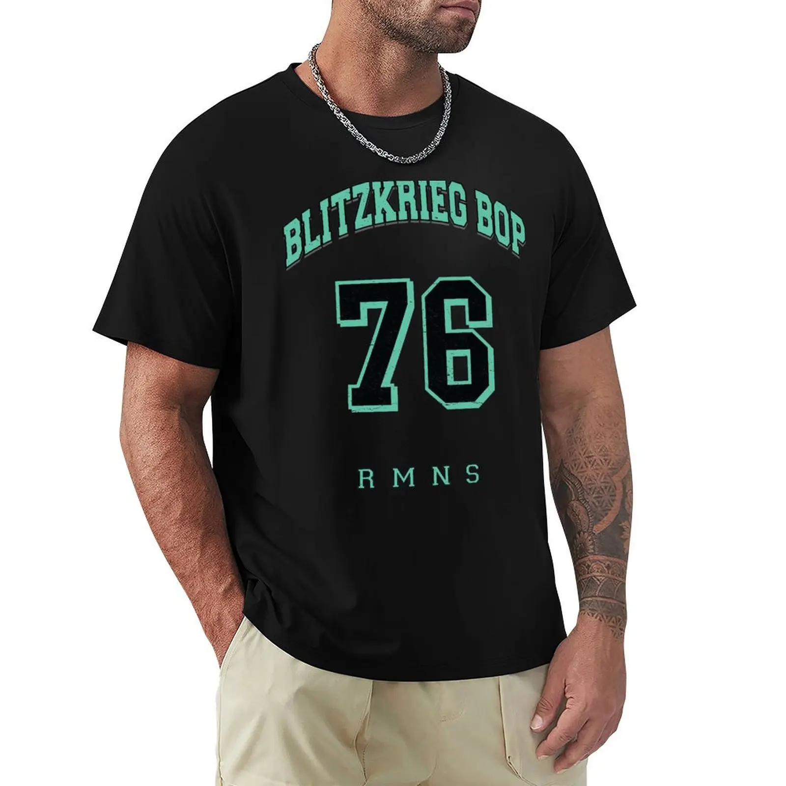 

Blitzkrieg Bop T-Shirt Casual Trendy Short Sleeve T-Shirt