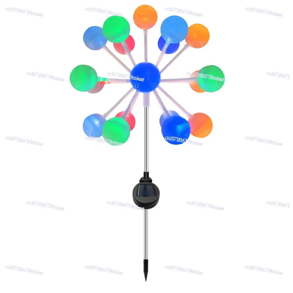 New Large-scale Courtyard Solar Floor Plug Ambient Light Decoration Multi-scene Night Light