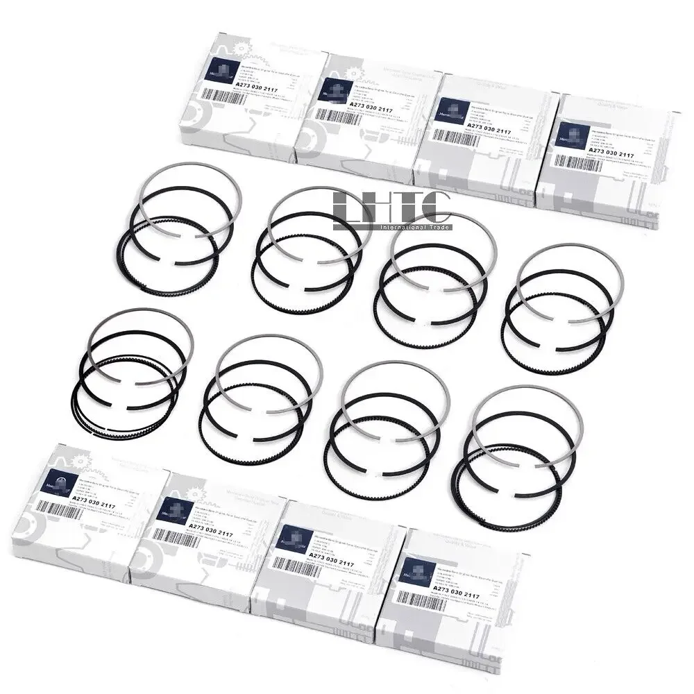 Genuine Piston Ring Set STD 2730301517 40348600 2730302117 For mercedes-be G500 GL550 S550 W212 W463 W221 M273 5.5 V8