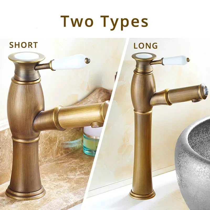 Bathroom Faucet Brass Pull Out Sink Taps Ceramic Single Lever Hole Deck Mount Hot Cold Mixer Water Faucet Brass Faucet Bathroom 4