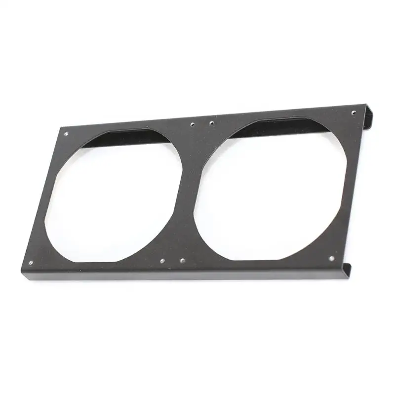Galvanized Steel PC Fan Mount Raises 12cm Fan 15mm Optimized Cooling For Intensive Computing and Working