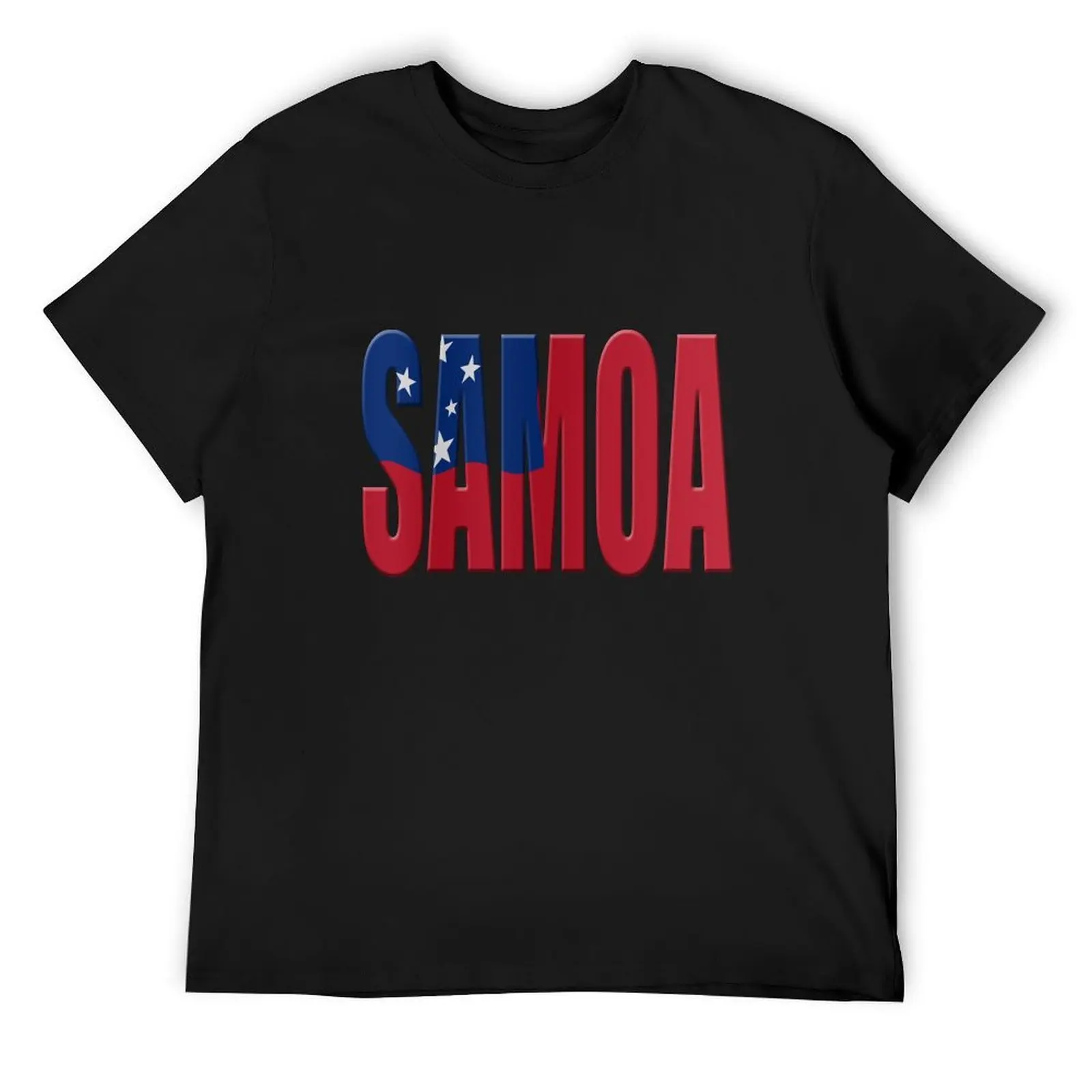 

Samoan flag T-Shirt customs design your own aesthetic clothes funny meme t-shirts vintage t shirt men