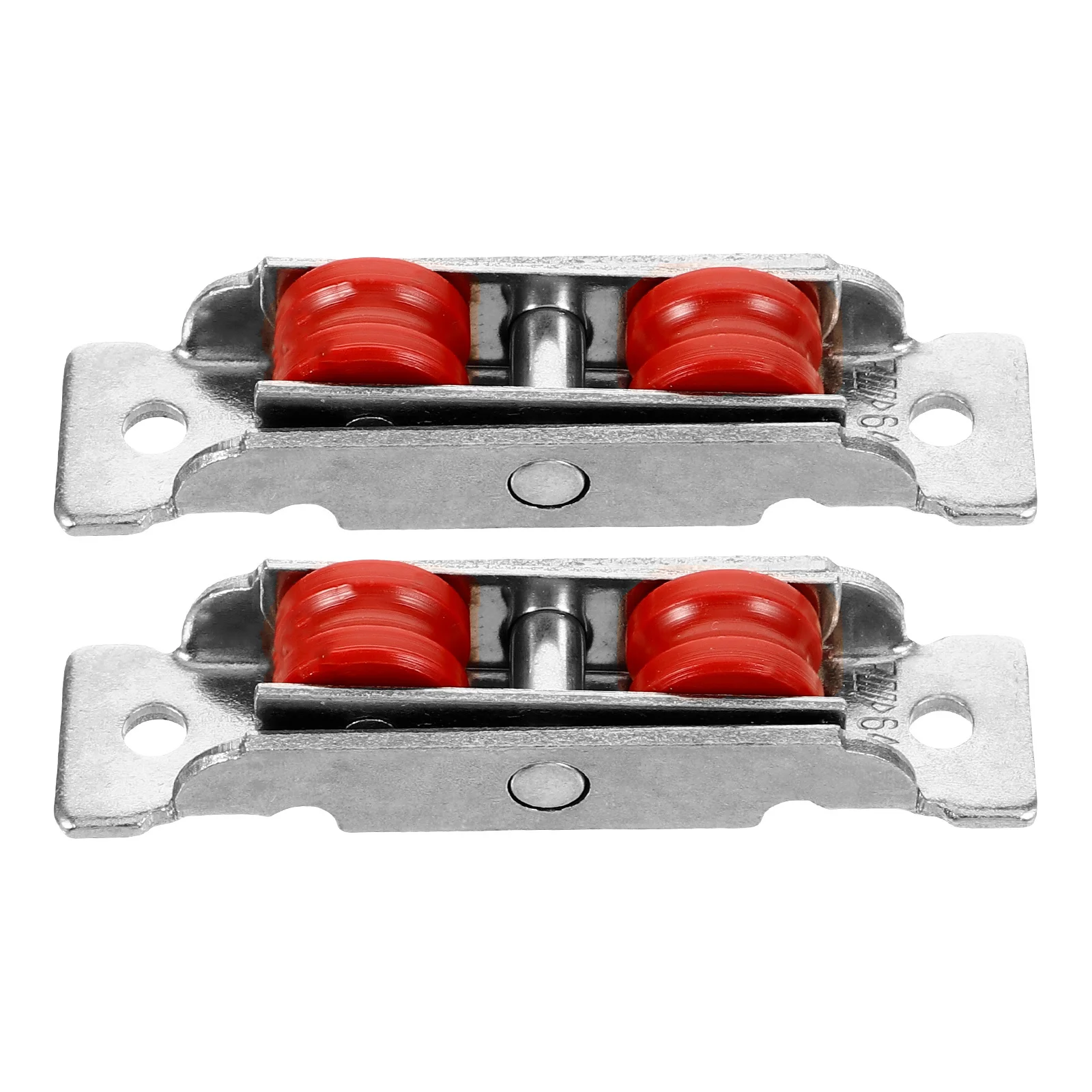 

2Pcs Stainless Steel Sliding Door Wheel Durable Nylon Rollers Cabinet Pulley Sliding Track Wheel Replacement for Patio Closet