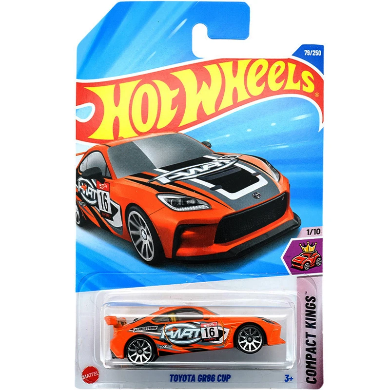 Hot Wheels 2025 Case D Tesla Cyberquad GMA T.33 Toyota GR86 Cup Ain't Fare Mazda MX-5 Datsun Sunny 1/64 Diecast Model Toy C4982