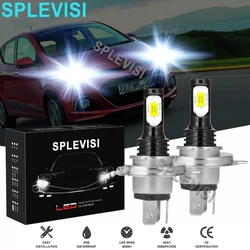 2PCS White  LED Headlight Hi/Low Beam Bulbs 6000K Fit  For Hyundai i10 2008-2016  Mini Cooper F55 F56 F57 2013 2014 2015-on