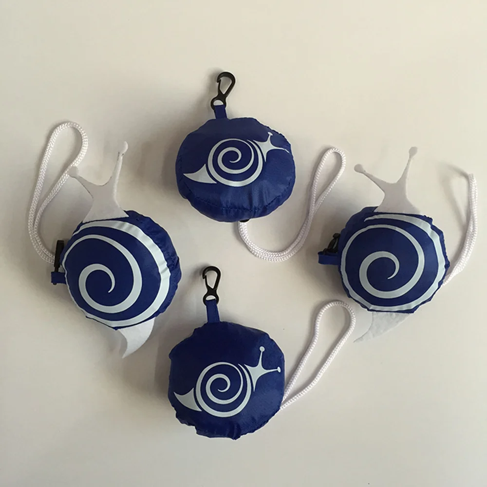 Snail Animal Wholesale Innovative Polyester Folding Shopping Bag Eco-friendly Reusable Large Capacity Storage Tote Bag