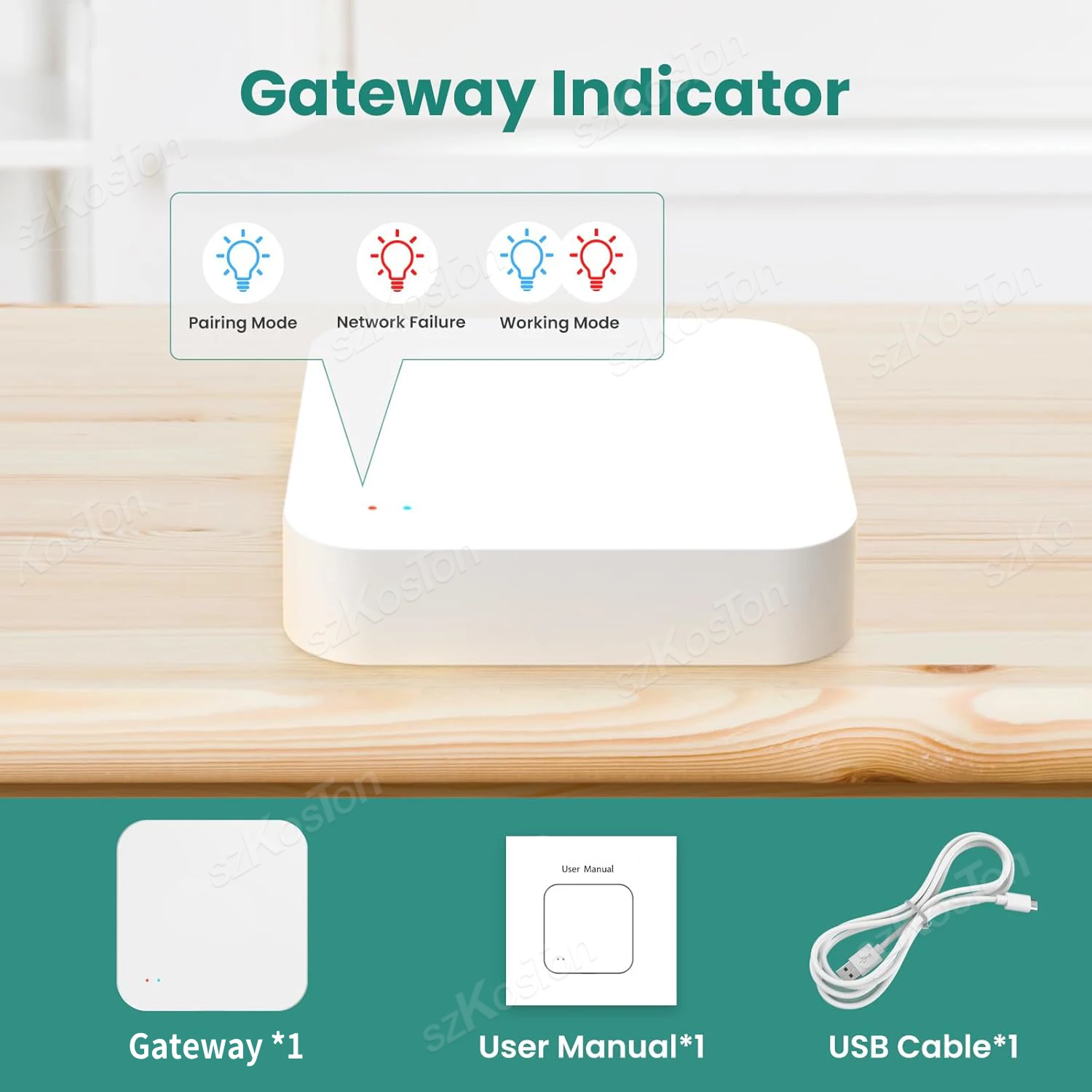 Imagem -05 - Tuya-zigbee Hub Gateway Bluetooth Multi-mode sem Fio Smart Home Automation App Remote Controle de Ponte Funciona com Alexa Google