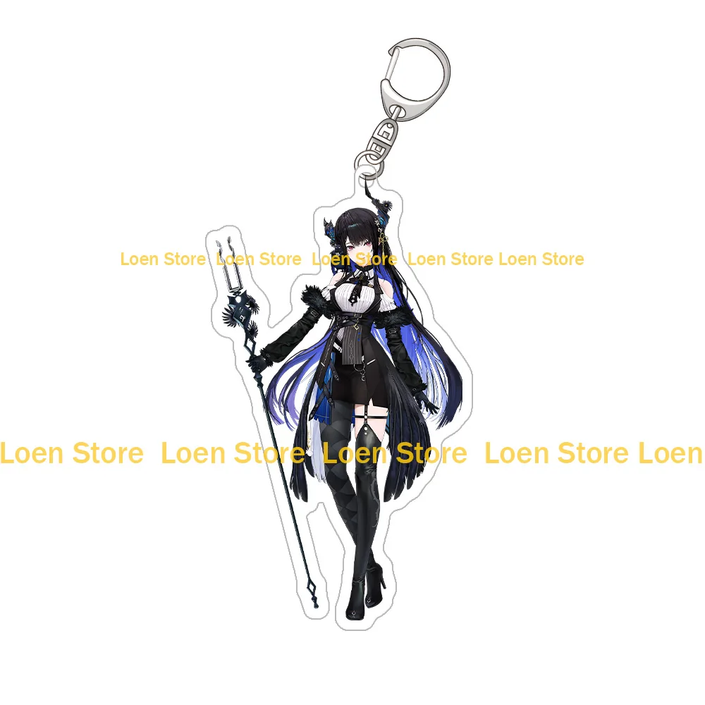 Loen Store HOLO virtual YouTuber GIGO, llavero acrílico, Mococo, Abyssgard, Nerissa, Ravencroft, Shiori, Novella, regalo