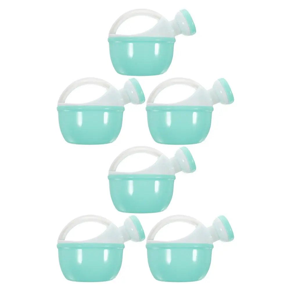 

Набор из 6 маленьких пластиковых лейок для детей: милые, безопасные, легкие, для сада, купания, пляжа и полива растений