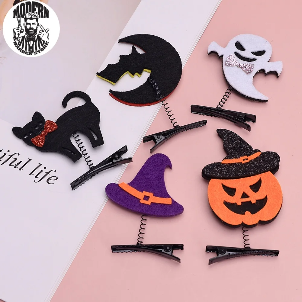 

Halloween Styling Hair Accessories Skeleton Claw Hair Clip For Women Girls Accessories Skull Horror Zombie Punk Rock Hairpins