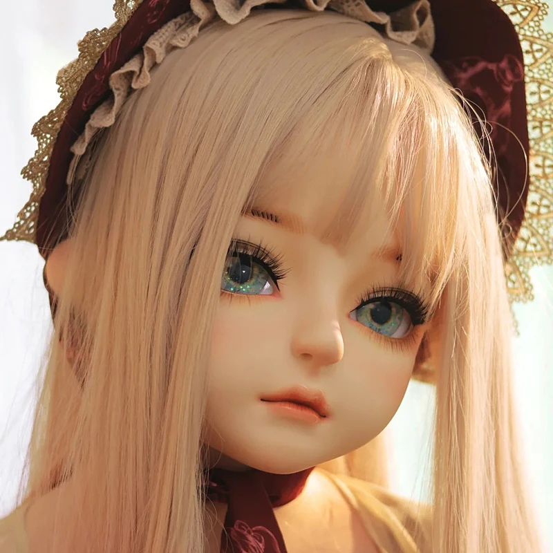

BJD Resin Half Head/Full Head Masks Kigurumi Eyes Crossdress Cosplay Japanese Anime Unisex Masks Eyes And Wig